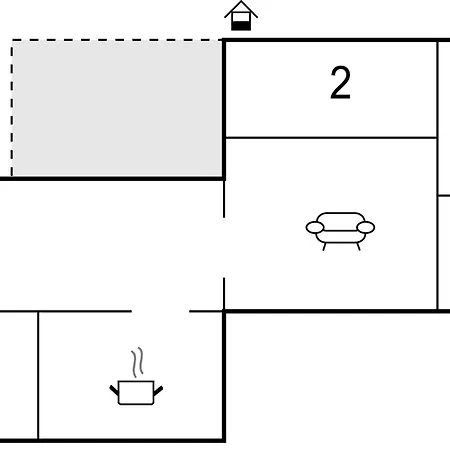 Holiday home In With Kitchen Gol